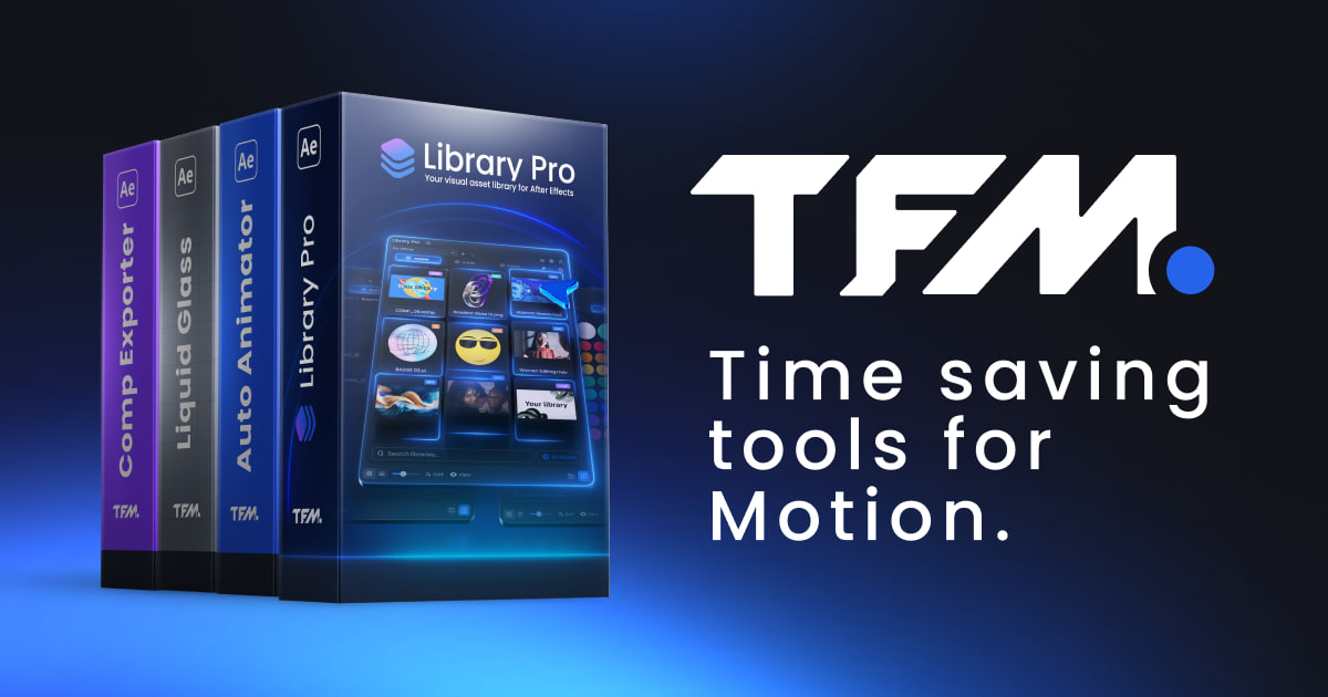 ToolsForMotion - Time Saving Tools for Motion Designers